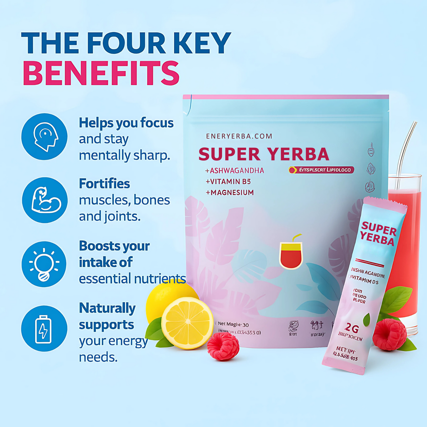Super Yerba Glow Lighter, Live Brighter